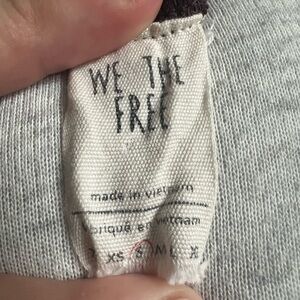 Free People Long Sleeve Striped Top